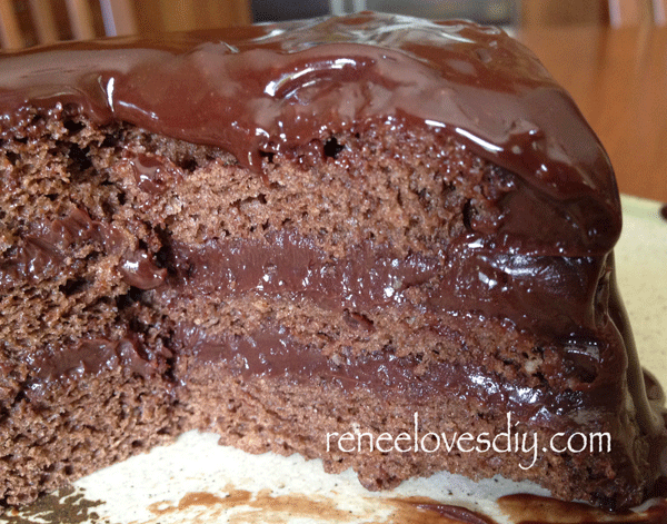 Gluten-free Chocolate Ganache Microwave Cake