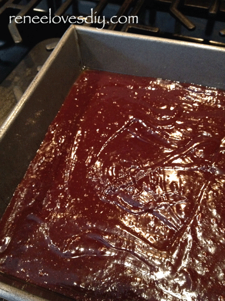 Flourless Mocha Brownie is ready for baking!