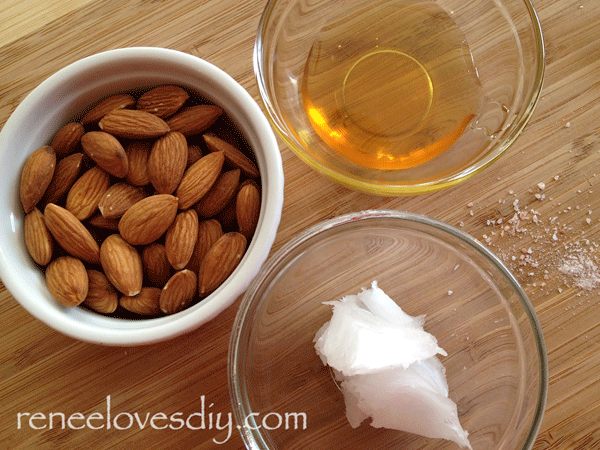 Make your own almond butter!