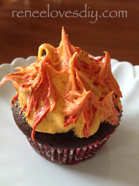 Hot Flash Cupcakes will bring a smile to all your Hot Flashing friends!